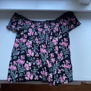 american eagle off the shoulder top